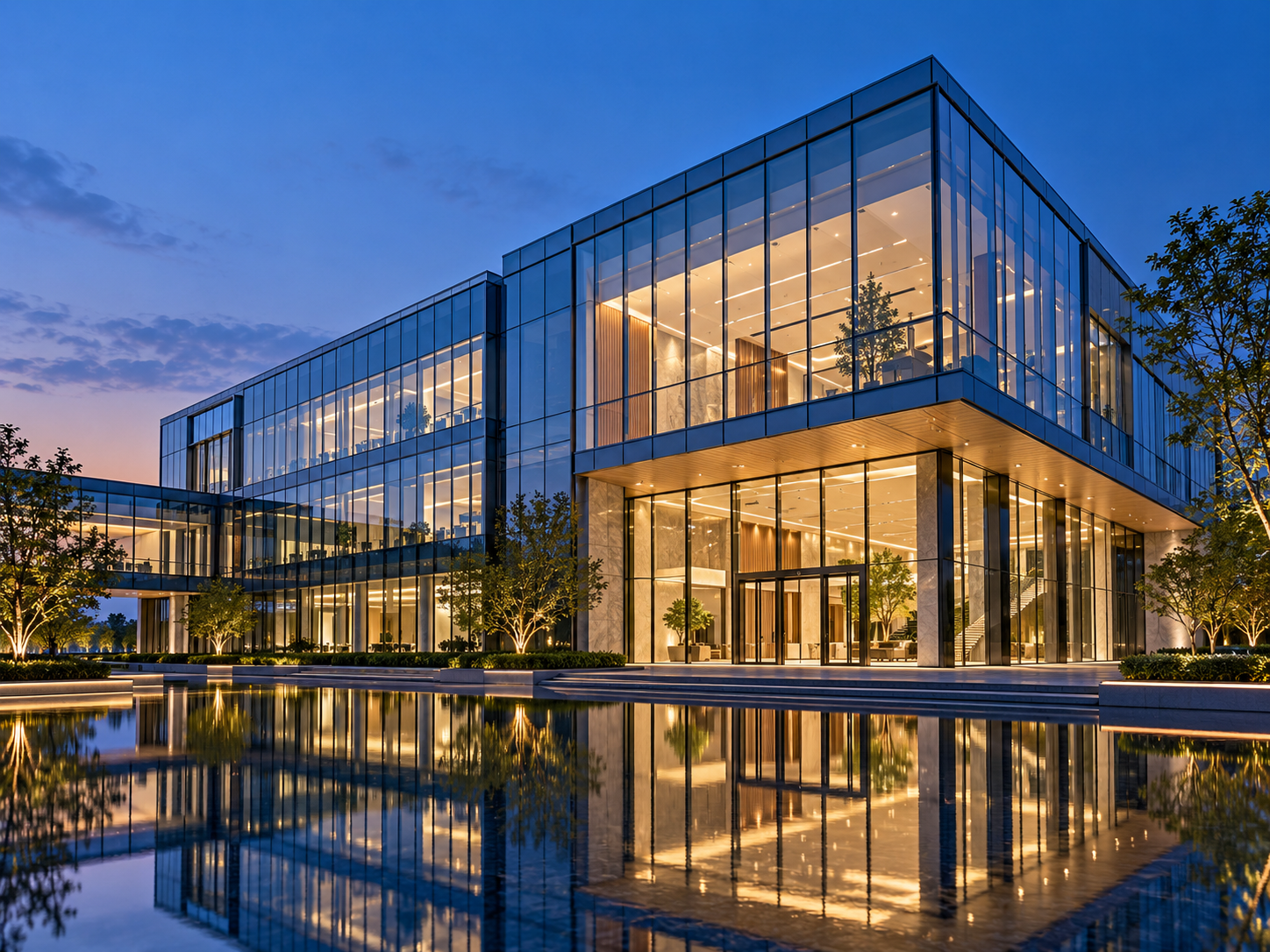 Illustrative commercial architecture